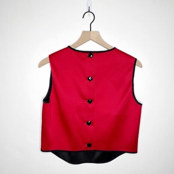 Carlisle New York Color Block Sleeveless Top and Asymmetric Skirt Matching Set - Picture 5 of 11